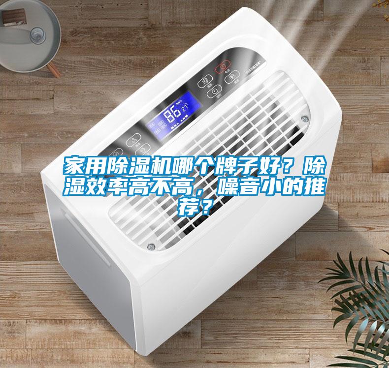 家用除濕機哪個牌子好？除濕效率高不高，噪音小的推薦？