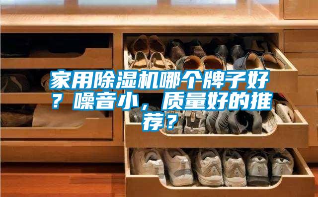 家用除濕機哪個牌子好？噪音小，質量好的推薦？