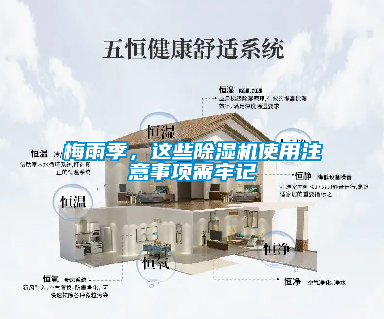 梅雨季，這些除濕機使用注意事項需牢記