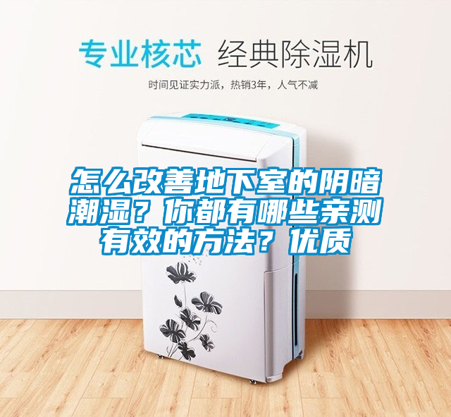 怎么改善地下室的陰暗潮濕？你都有哪些親測有效的方法？優質