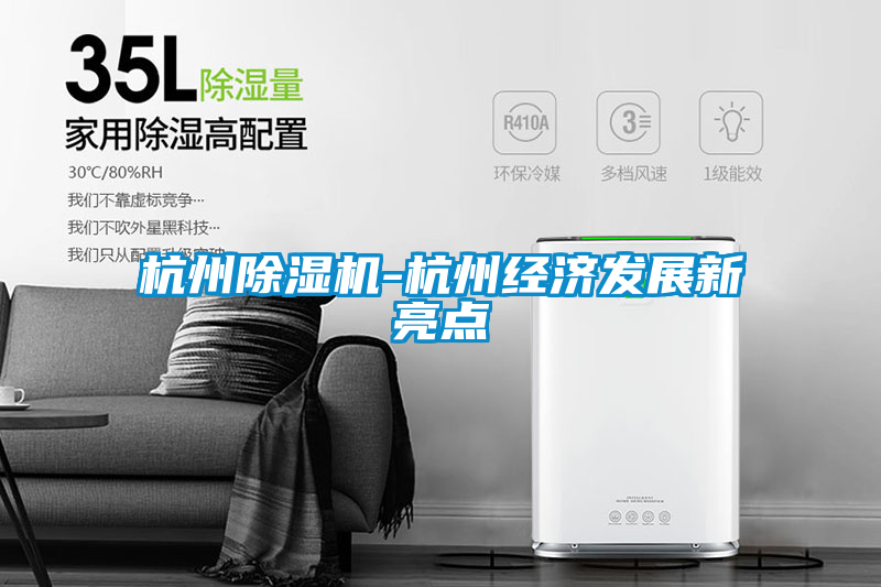杭州除濕機-杭州經濟發展新亮點
