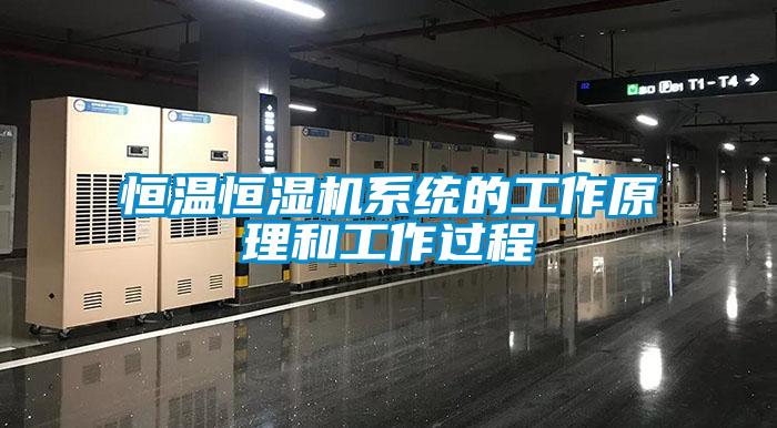 恒溫恒濕機系統的工作原理和工作過程