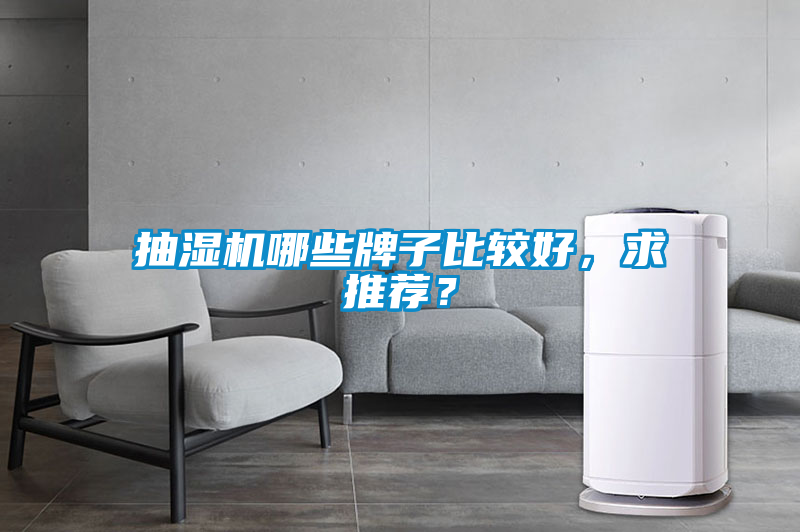 抽濕機(jī)哪些牌子比較好，求推薦？