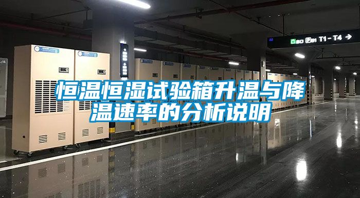 恒溫恒濕試驗箱升溫與降溫速率的分析說明