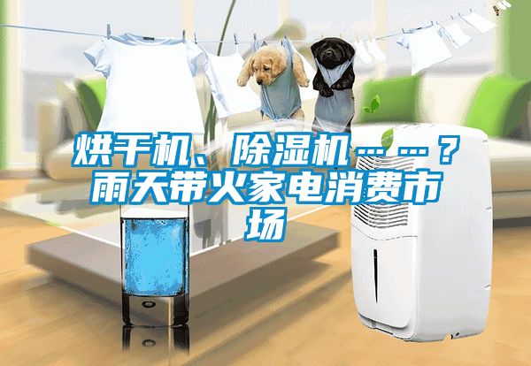 烘干機、除濕機……？雨天帶火家電消費市場
