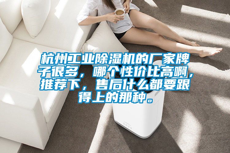杭州工業(yè)除濕機(jī)的廠家牌子很多，哪個(gè)性價(jià)比高啊，推薦下，售后什么都要跟得上的那種。