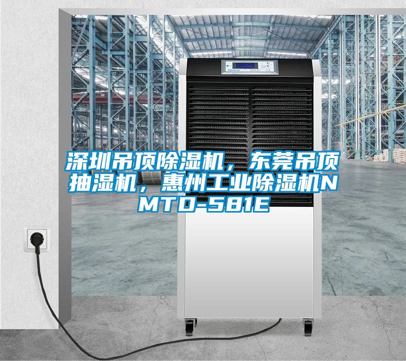 深圳吊頂除濕機(jī)，東莞吊頂抽濕機(jī)，惠州工業(yè)除濕機(jī)NMTD-581E