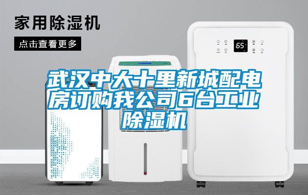 武漢中大十里新城配電房訂購我公司6臺工業除濕機