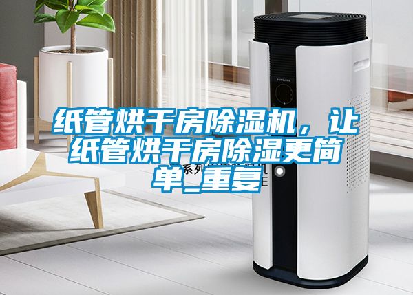 紙管烘干房除濕機，讓紙管烘干房除濕更簡單_重復(fù)