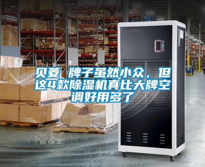 貝菱 牌子雖然小眾，但這4款除濕機真比大牌空調好用多了