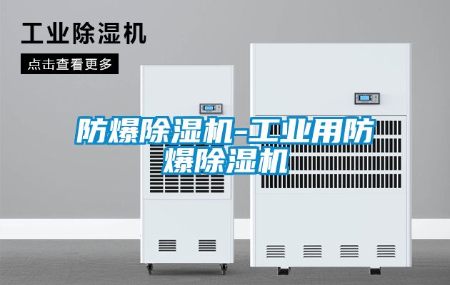 防爆除濕機-工業用防爆除濕機