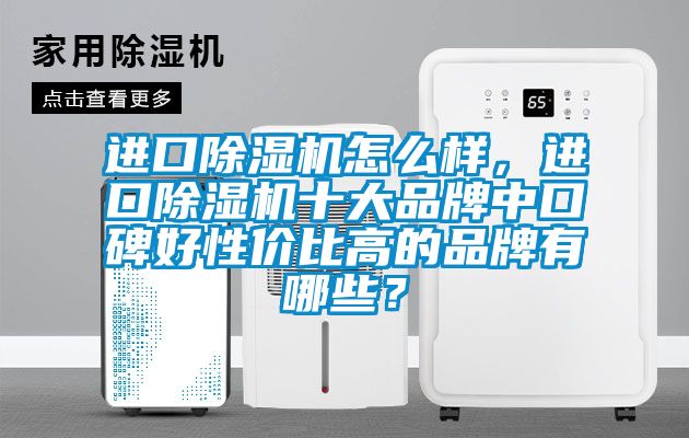 進(jìn)口除濕機(jī)怎么樣，進(jìn)口除濕機(jī)十大品牌中口碑好性價比高的品牌有哪些？