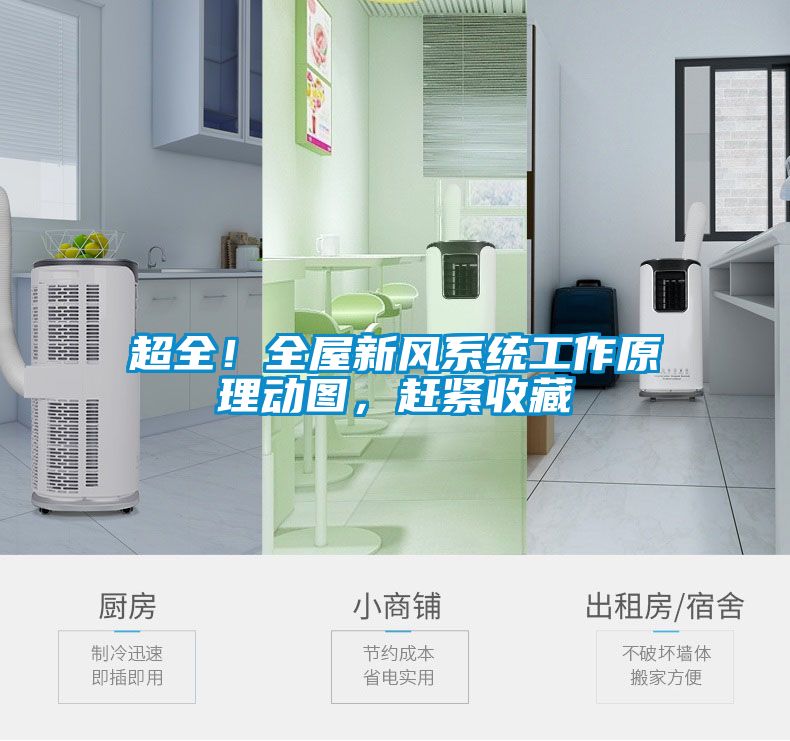 超全！全屋新風系統工作原理動圖，趕緊收藏