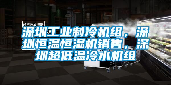 深圳工業制冷機組，深圳恒溫恒濕機銷售，深圳超低溫冷水機組