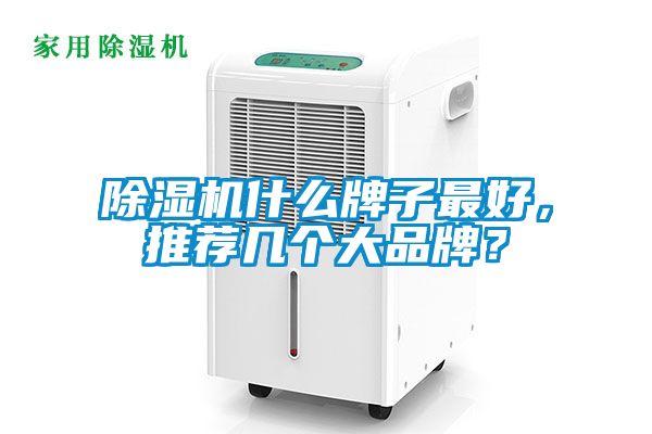 除濕機什么牌子最好，推薦幾個大品牌？