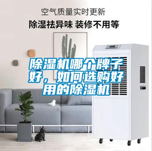除濕機哪個牌子好，如何選購好用的除濕機