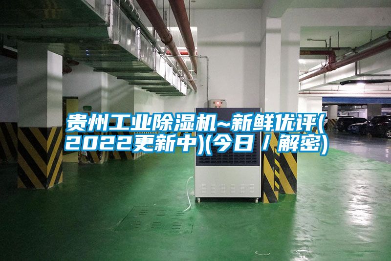 貴州工業除濕機~新鮮優評(2022更新中)(今日／解密)