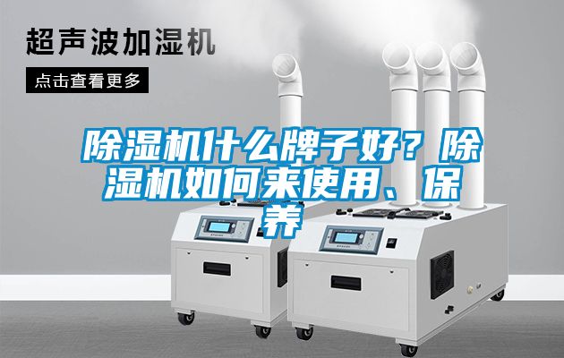 除濕機什么牌子好？除濕機如何來使用、保養(yǎng)