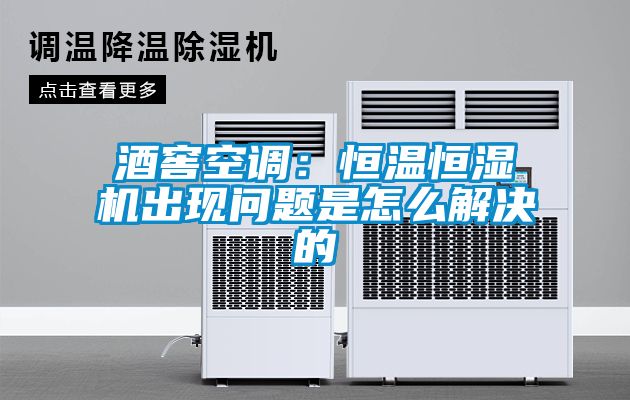 酒窖空調：恒溫恒濕機出現問題是怎么解決的