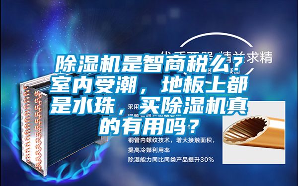 除濕機是智商稅么？室內受潮，地板上都是水珠，買除濕機真的有用嗎？