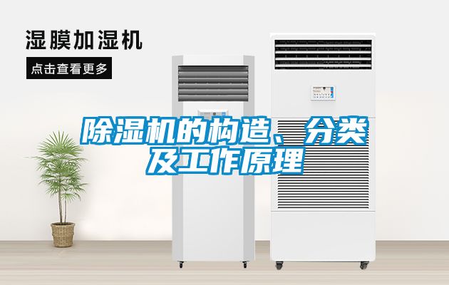 除濕機的構造、分類及工作原理